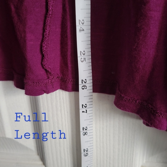 Long Sleeve Purple Cardigan - Picture 4 of 9